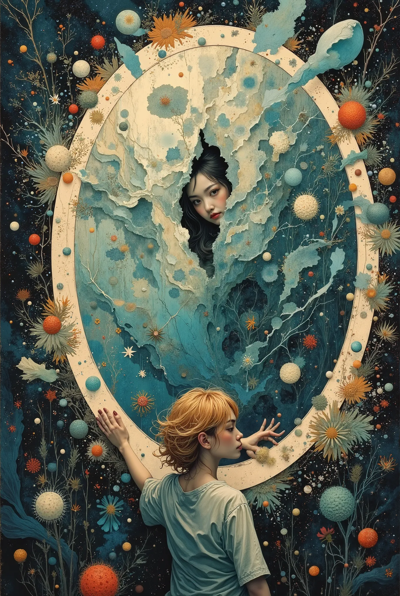 Dive into a self-exploratory journey with our art prompt Reflections of the Self. This prompt challenges artists to use the motif of mirrors as a pathway to explore personal identity, introspection, and transformation. Artists should create works that refl...