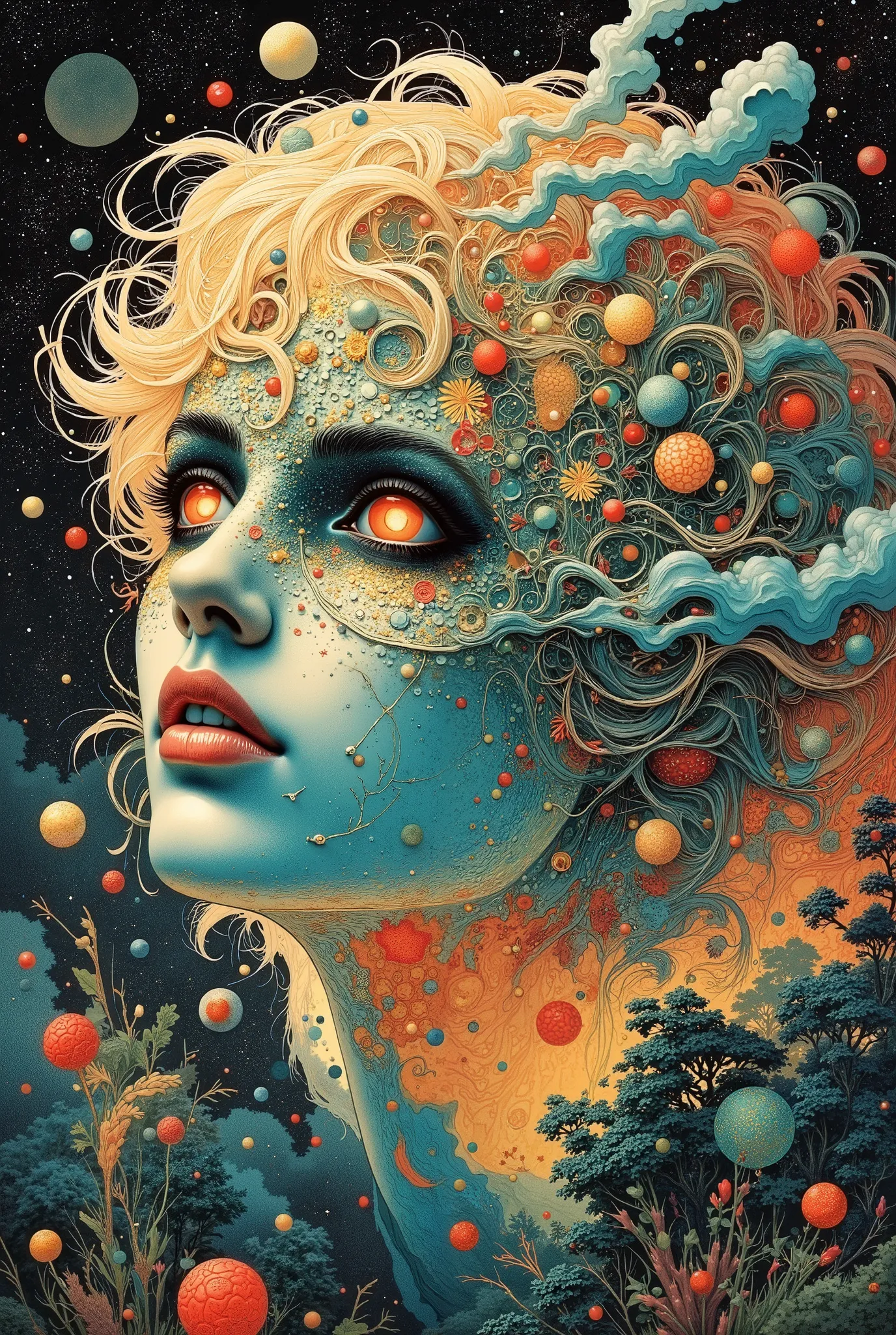 This challenging prompt invites artists to create a visual representation of inner psychological landscapes. Echoes of the Mind should explore key aspects of human psychology—such as memory, perception, emotion, and thought—in a visually compelling way. Ar...