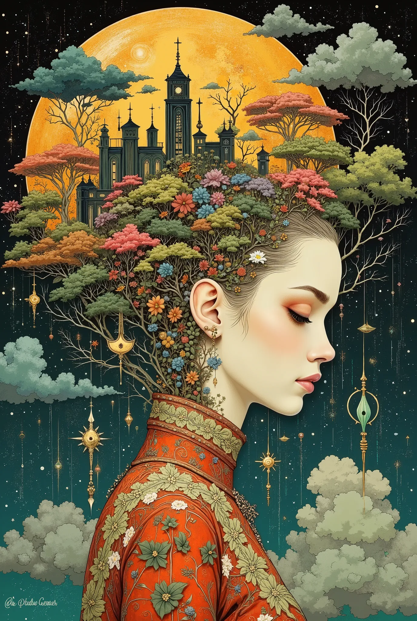 This challenging prompt invites artists to create a visual representation of inner psychological landscapes. Echoes of the Mind should explore key aspects of human psychology—such as memory, perception, emotion, and thought—in a visually compelling way. Ar...