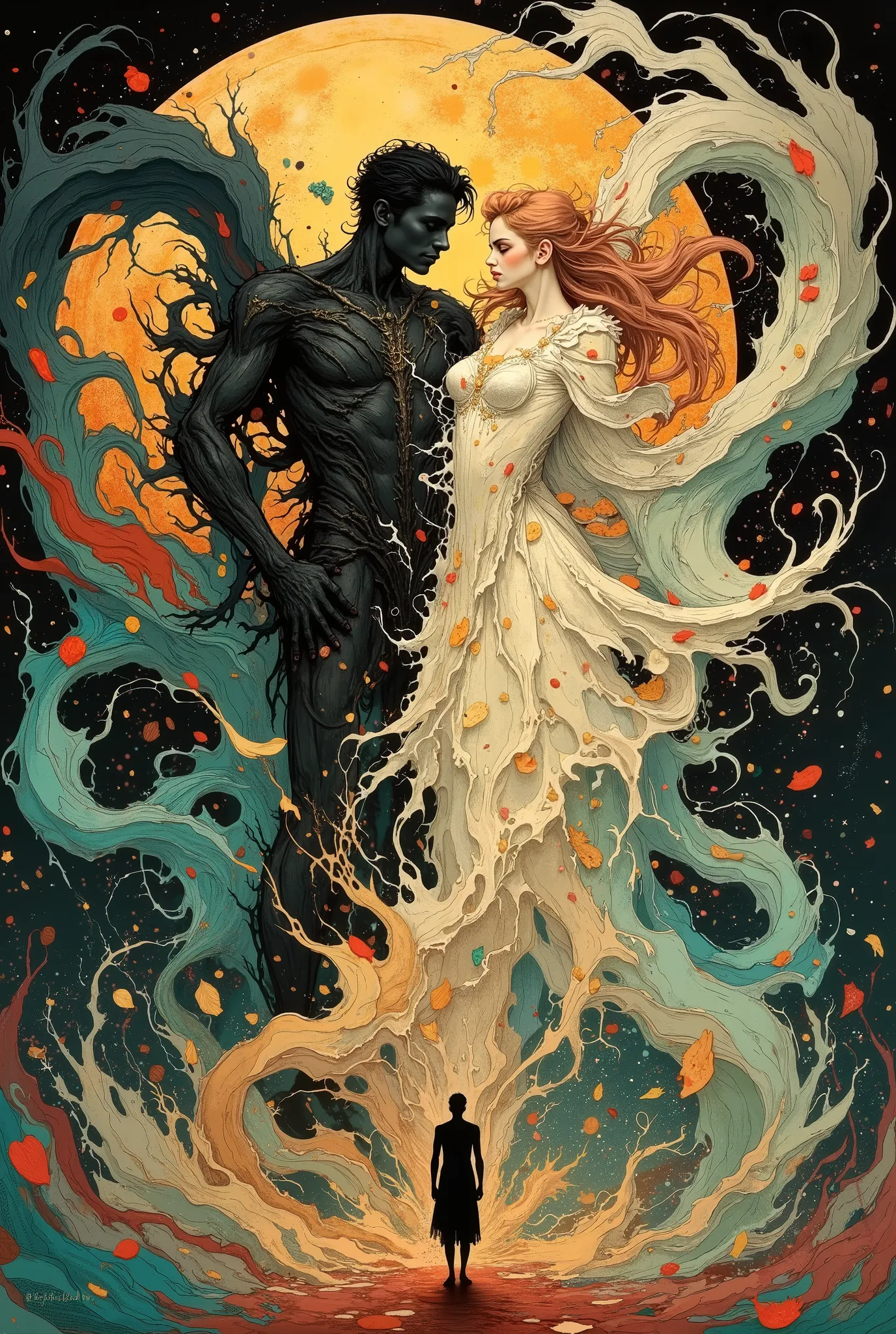 Explore the psychological battlefield of opposing desires with The Dual Dance of Desire. This compelling art prompt asks artists to visualize the intense inner conflict where heart and mind are at loggerheads—where passionate emotions conflict with rationa...