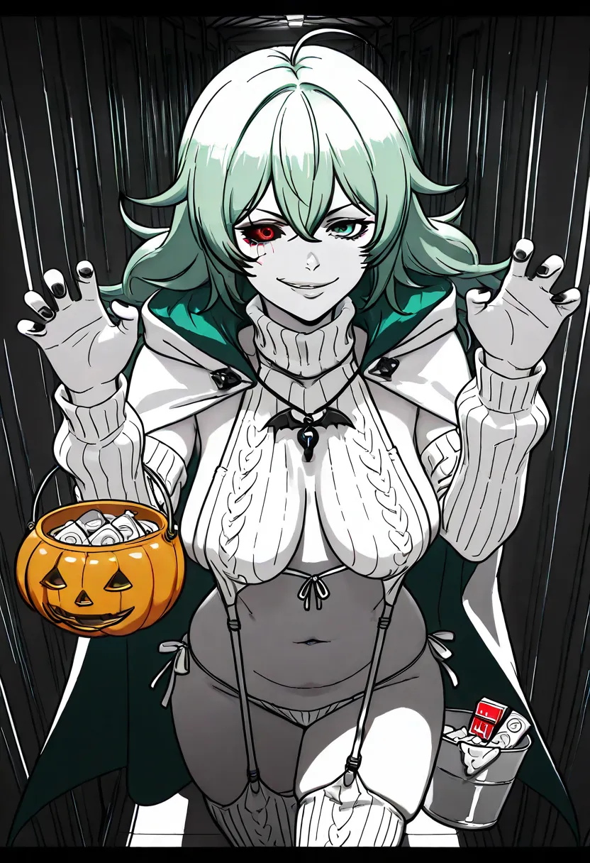 ggstduel, (meme50_(memeya)-style:1.4), (lun7732-style:1.2), ((anatomical correct)), (lineart:1.2), ((monochrome, greyscale, manga-style, spot colors)), comic, score_9, score_8_up, score_7_up, score_6_up, score_5_up, score_4_up, uncensored, detailed backgro...