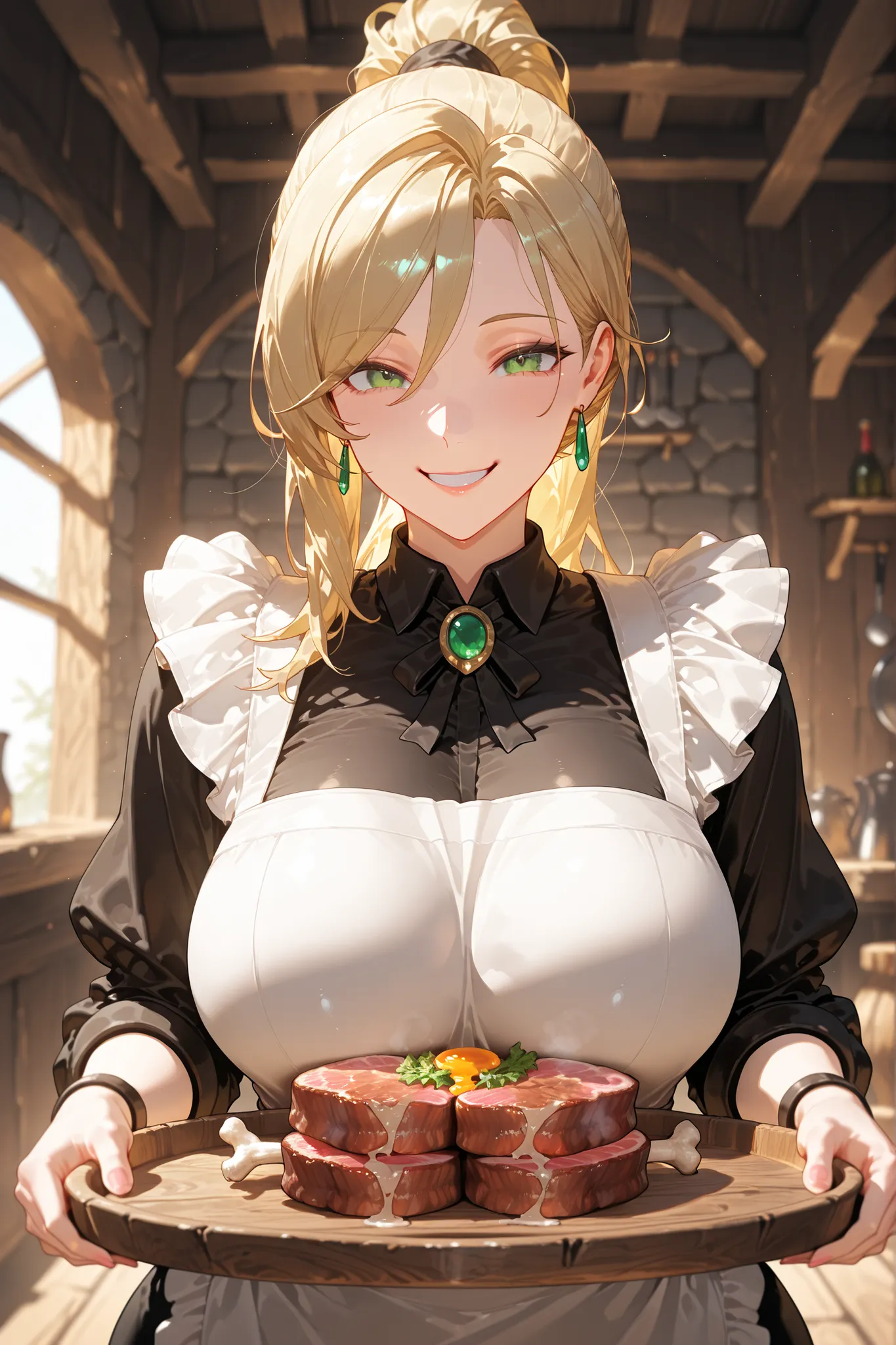 masterpiece,best quality,amazing quality,ultra-detailed,very aesthetic,sharp focus,depth of field,vibrant colors,ray tracing,best lighting,detailed illustration,detailed background,cinematic,beautiful face,(EyesHD:1.2),beautiful eyes,solo_female,long blond...