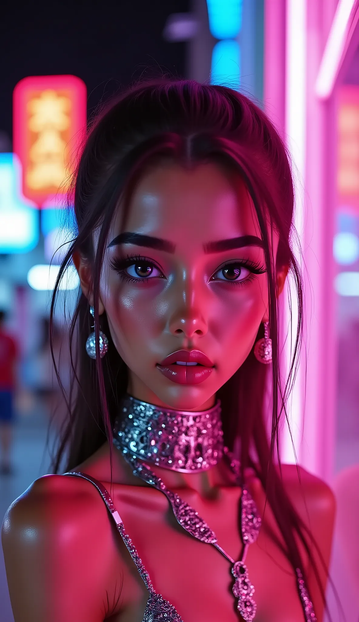 !!You have a mission!! task (((The most beautiful woman in a perfectly tailored outfit in a given situation))), (give the solution!!!!), (((one rule is the golden ratio and white balance))), ((always draw hands and fingers correctly, correct them if you ma...