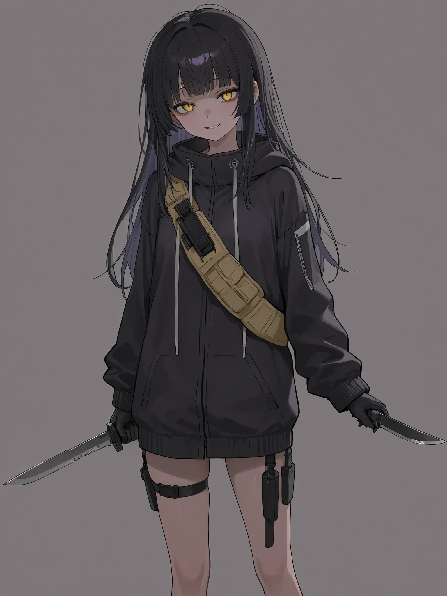 dark atmosphere、survival knife、Bad Smile、Togahimiko、Toga-chan 、