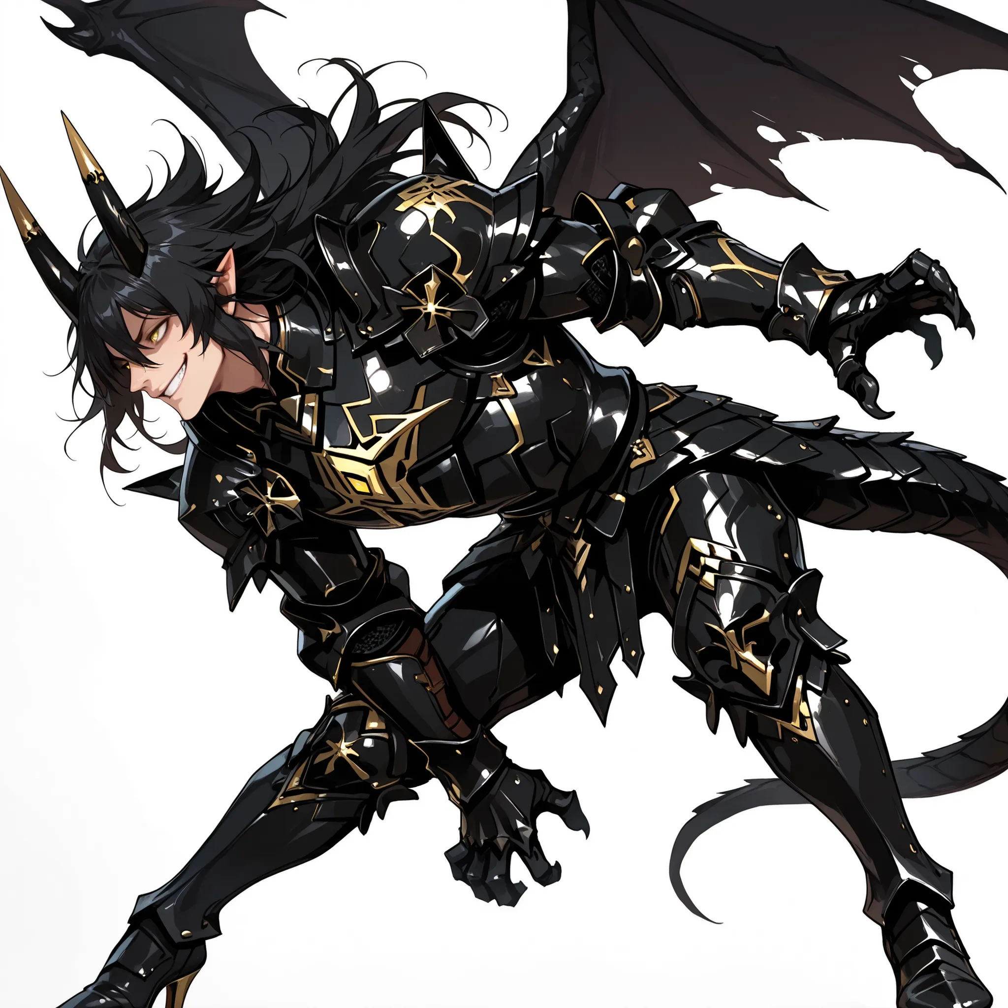 score_9, score_8_up, score_7_up, absurdres, 128K Ultra High Resolution, (masterpiece, best quality: 1. 5), high definition, highres, 8K wallpaper, CG, (((Anime))), (1 male), solo, lean body, (masculine), (floating in the air), weredragon, japanese anime st...
