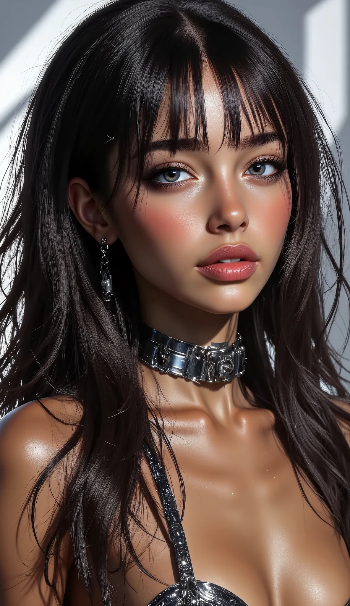 Divide Ratio : 1,1,1 Base Ratio: (((portrait))),perfect dynamic composition:1.2,beauty(mixed girl)(madison ivy:0.5)(jessica alba:0.3)(Ariana Grande:0.3) in (Intricately detailed photo of a((22-year-old))),((photorealistic)),((Hyper realistic)),((sharp focu...