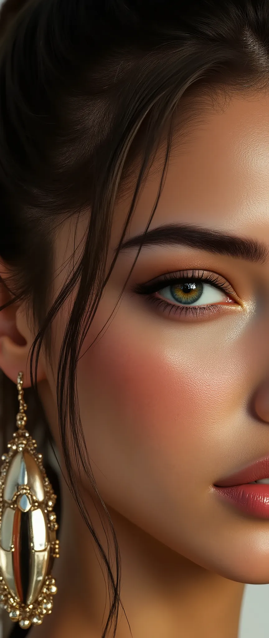 Divide Ratio : 1,1,1 Base Ratio: (((portrait))),perfect dynamic composition:1.2,beauty(mixed girl)(madison ivy:0.5)(jessica alba:0.3)(Ariana Grande:0.3) in (Intricately detailed photo of a((22-year-old))),((photorealistic)),((Hyper realistic)),((sharp focu...