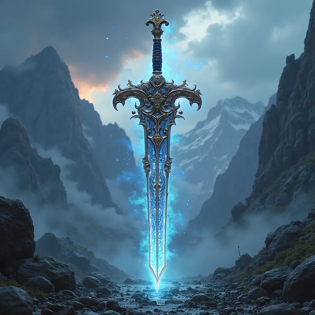 Glowing Sword Majesty 💙