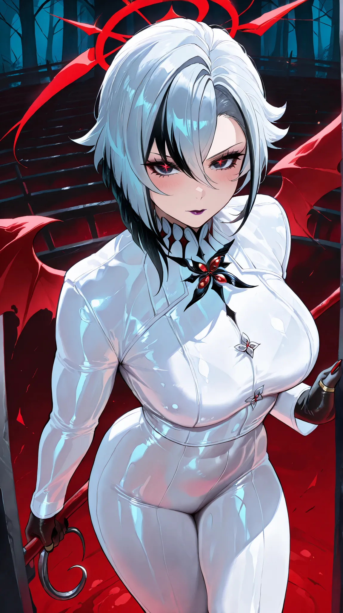  masterpiece, best quality, amazing quality, very aesthetic, Abdominal musclesurdres,  high-contrast colors, High color gamut,glare,newest,2.5D,Volumetric Lighting,

(Top view,) Hook of Holland,

 1 Girl, medium sized breasts, Bracket ,sparkling eyes,Abdom...