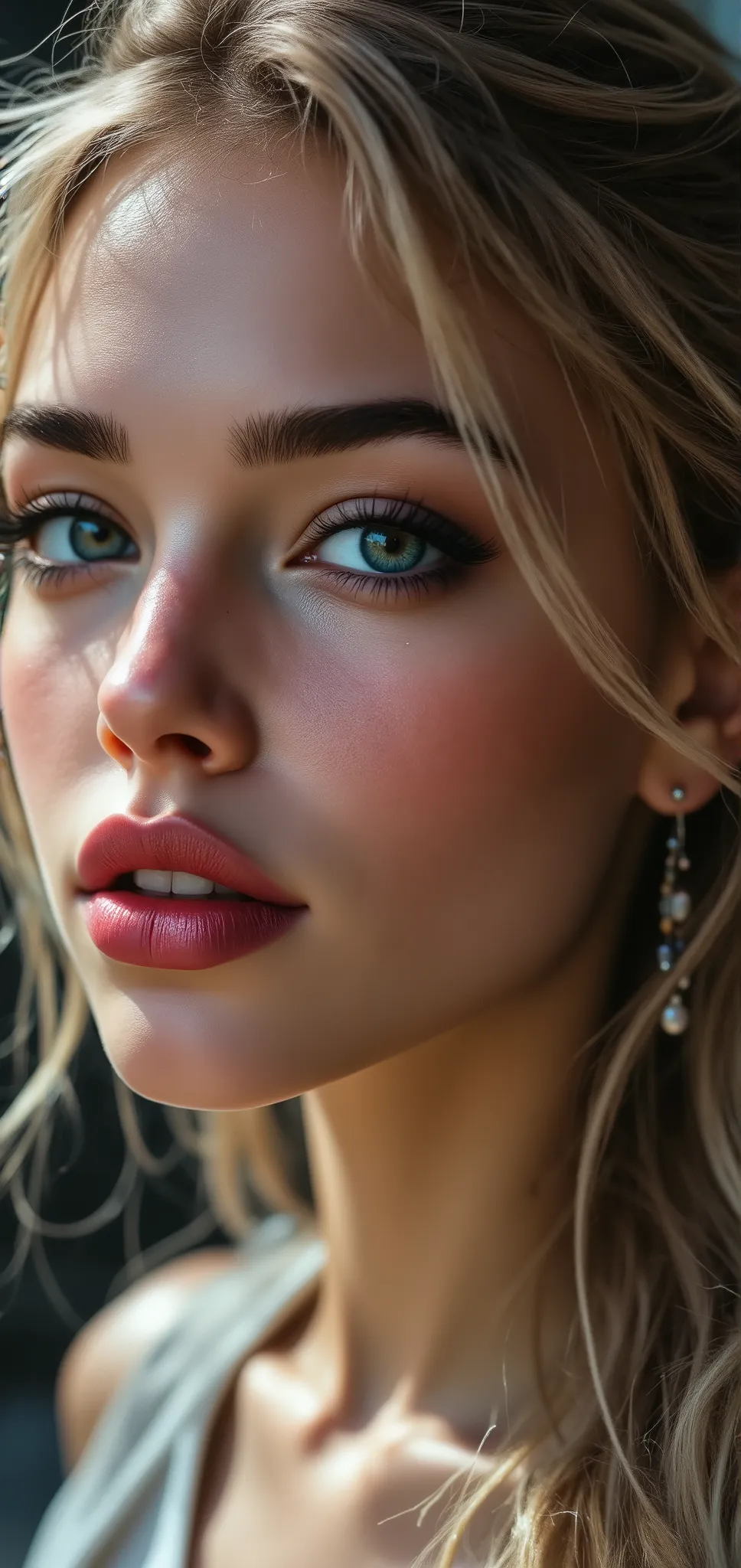 Divide Ratio : 1,1,1 Base Ratio: (((portrait))),perfect dynamic composition:1.2,beauty(mixed girl)(madison ivy:0.5)(jessica alba:0.3)(Ariana Grande:0.3) in (Intricately detailed photo of a((22-year-old))),((photorealistic)),((Hyper realistic)),((sharp foc...