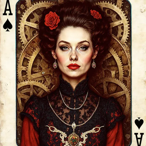 Ace of Spades Steampunk v3
