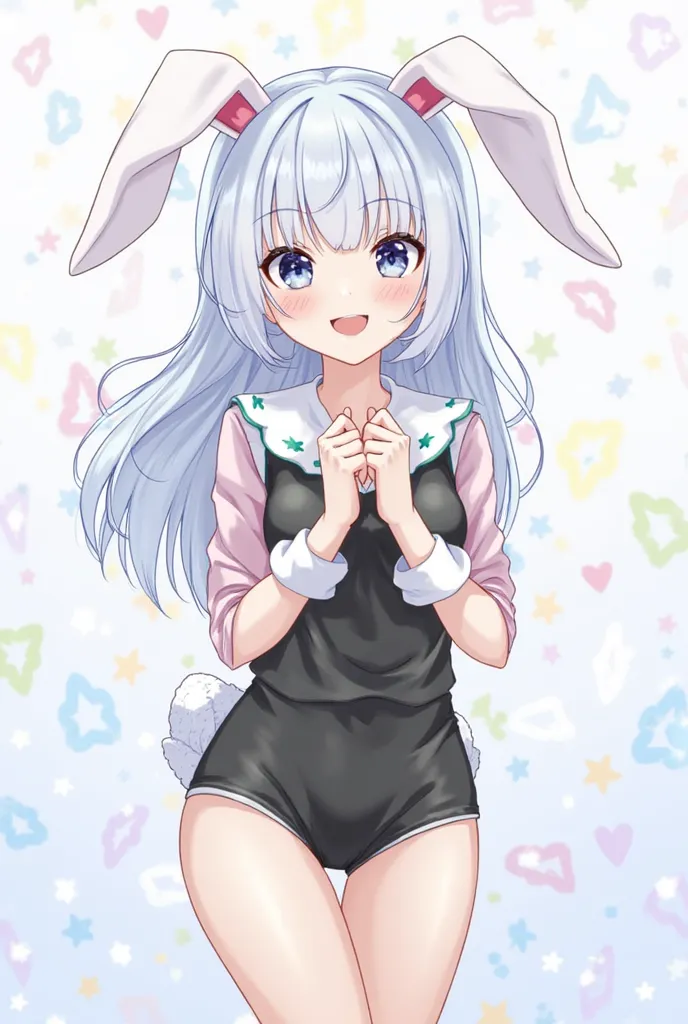 obra-prima, melhor qualidade, boa qualidade, Nyalia bunny outfit , 
Shiroko \(May\) \(arquivo azul\),  head out of the frame, 1 menina, Sozinho, seios, fundo simples, fundo branco, shezfe, medium seios, May, coxas, black shezfe, official alternative costume, molhado, one-piece May, perna alta, de baixo, molhado clothes, competition May, black one-piece May, perna alta May, one-piece May pull, molhado May, boceta, 
