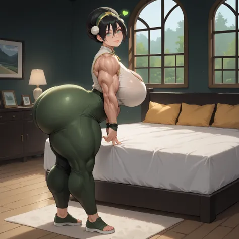 ((insane details, insane resolution, insane detailed background, beautiful detailed eyes, beautiful detailed face, 8k, Mastepiece, ultra quality)), tophbeifongSDXL, 1wa0, 1girl, solo, black hair,((huge breasts, huge butt, thick thighs, curvy hips, 8 pack, ...