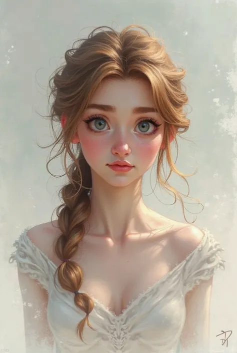 Anna frozen nue de face 