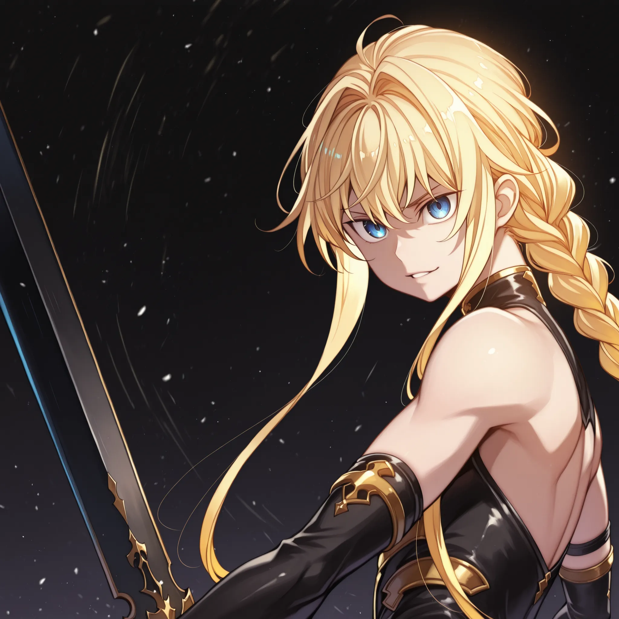 Solo, 1 boy, small and short body, small character, short character, short character, character 1.50 meters tall, small and short body, young character,  character is a boy, face like Alice Zuberg from Sword Art Online;

blonde hair, the character's hairst...