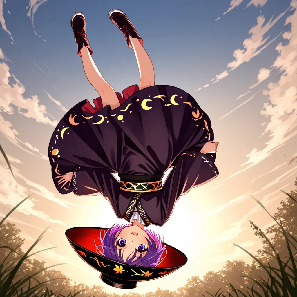 Sukuna upside down, roupa curta 