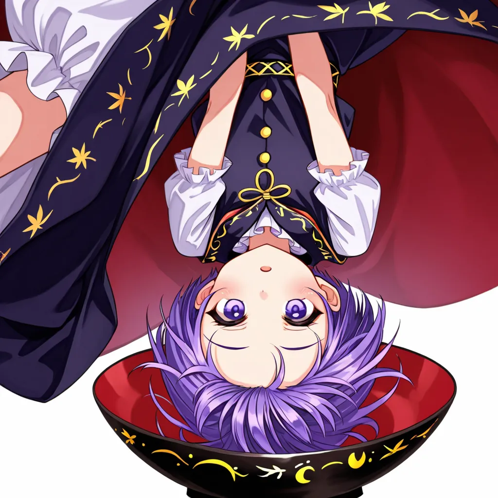 Sukuna upside down, roupa curta 