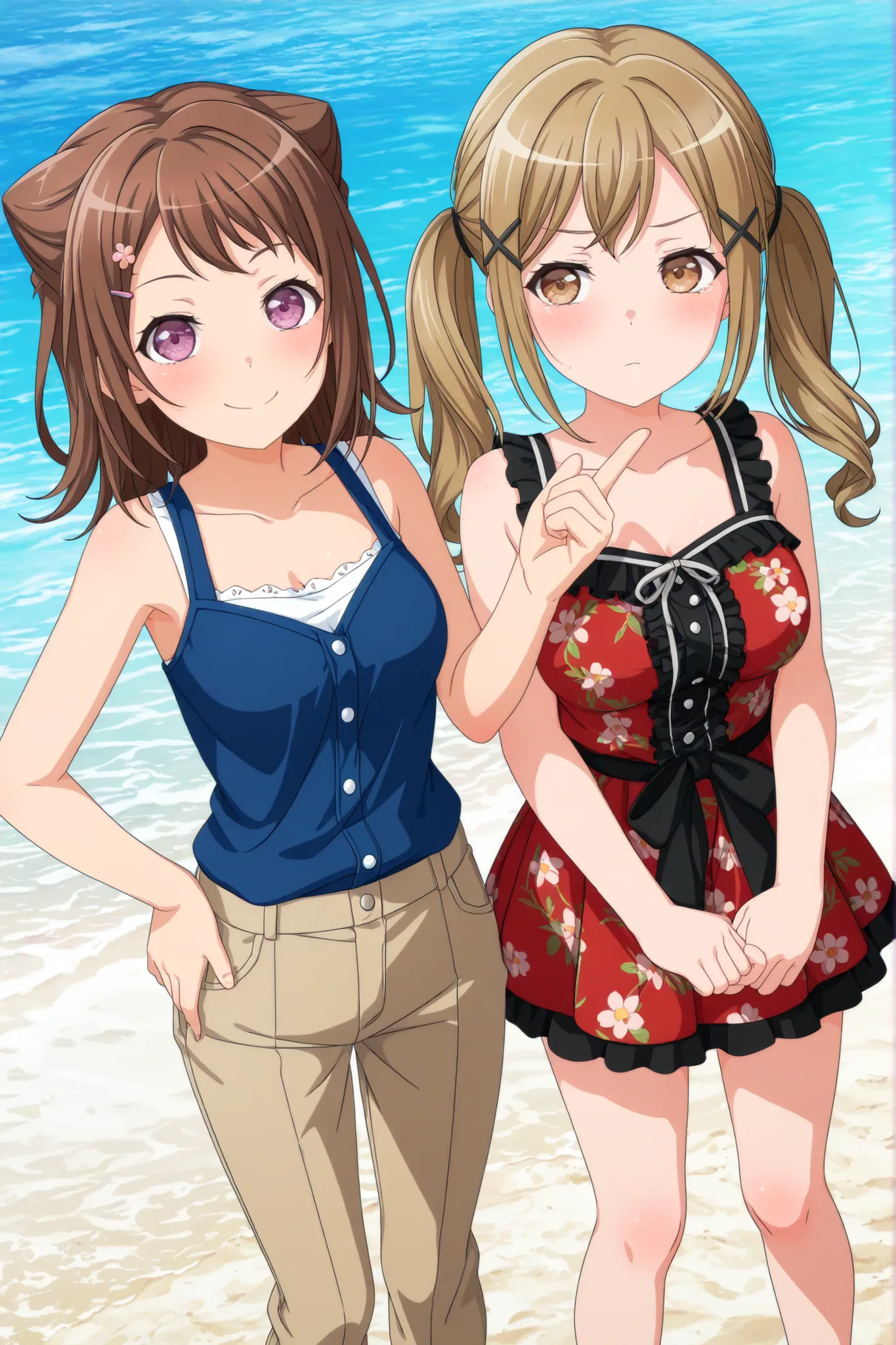 score_9, score_8_up, score_7_up, best quality, masterpiece, source_anime, anime coloring, anime screencap, official art 3d bang dream! official art 3d, Detailed eyes, Perfect hair, shiny color, Head is all visible, From top to thigh, From front,
BREAK 
2gi...