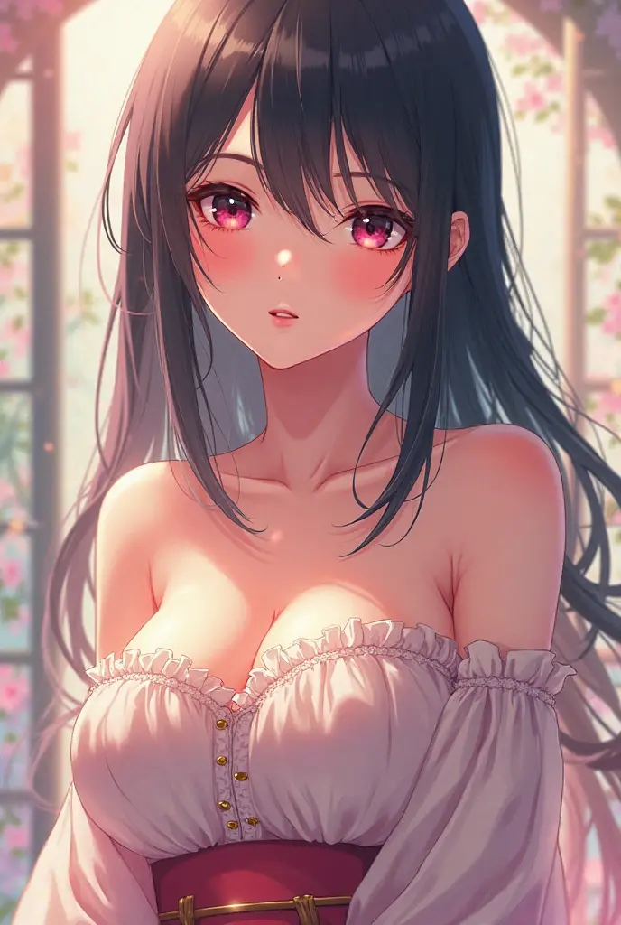 Anime girl without clothes