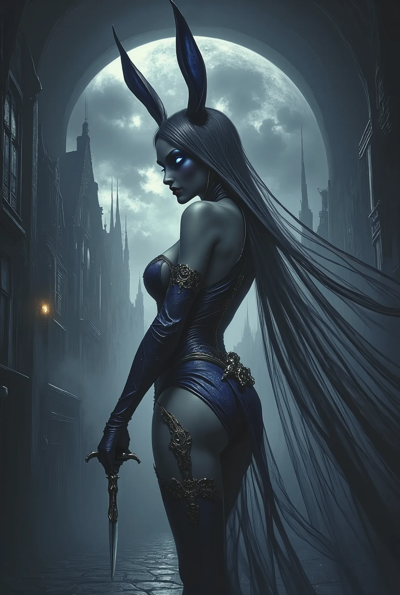 UHD, retina, accurate, (anatomically correct), masterpiece, super detail, best quality, 8k, super detail, extremely precise in every detail, beautiful detailed glow, beautiful attention to detail, beautiful detailed eyes, porcelain skin, (One Playboy-bunny...