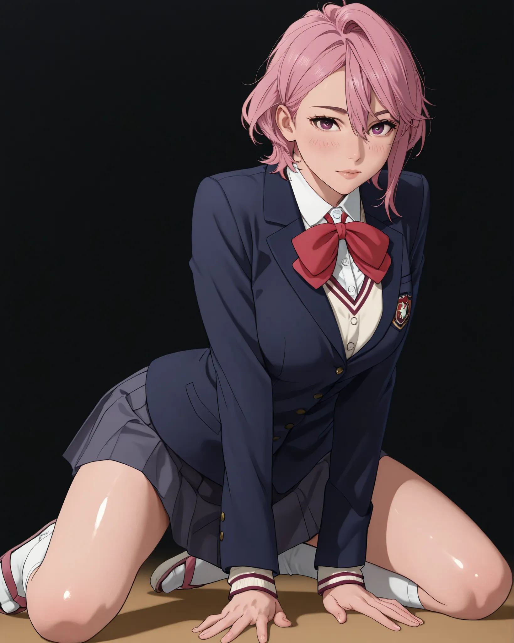 closeup, Sluisap, eyes、usnr、GBF_style、748cmstyle、32K、Semi-realistic、 super detailed description 、Artwork、Original Works、 detailed color、 detailed eyes、 detailed lips 、 The Greatest Masterpiece、Professional work、normal Breasts, Dandadan Character , solo , 1...
