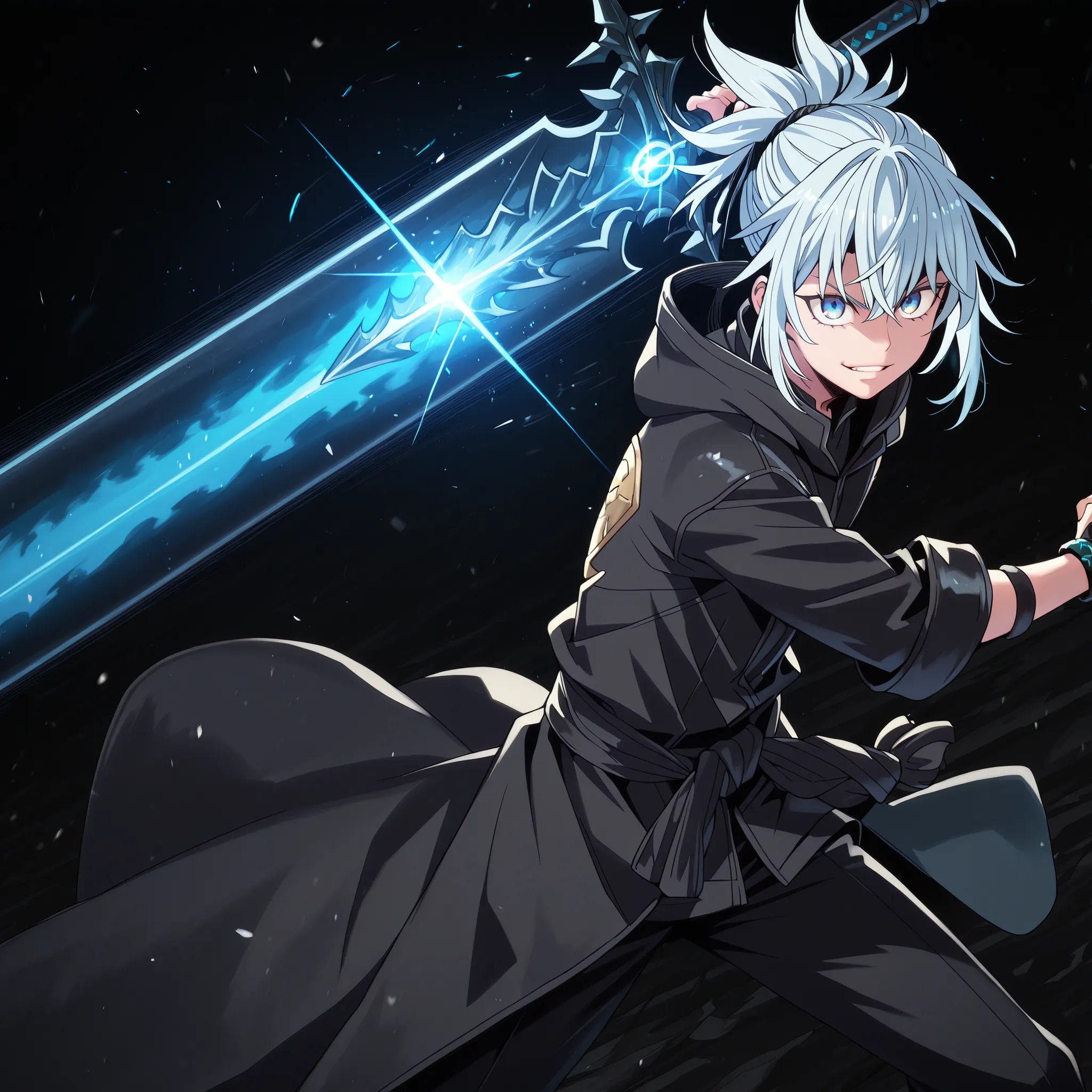alone, 1 boy, and short, small character, short character, Character 1.50 meters tall, and short, young character, character with male body of Vanitas from "Vanitas no Carte", male character;

sparkling white hair, the character's hairstyle must match that...
