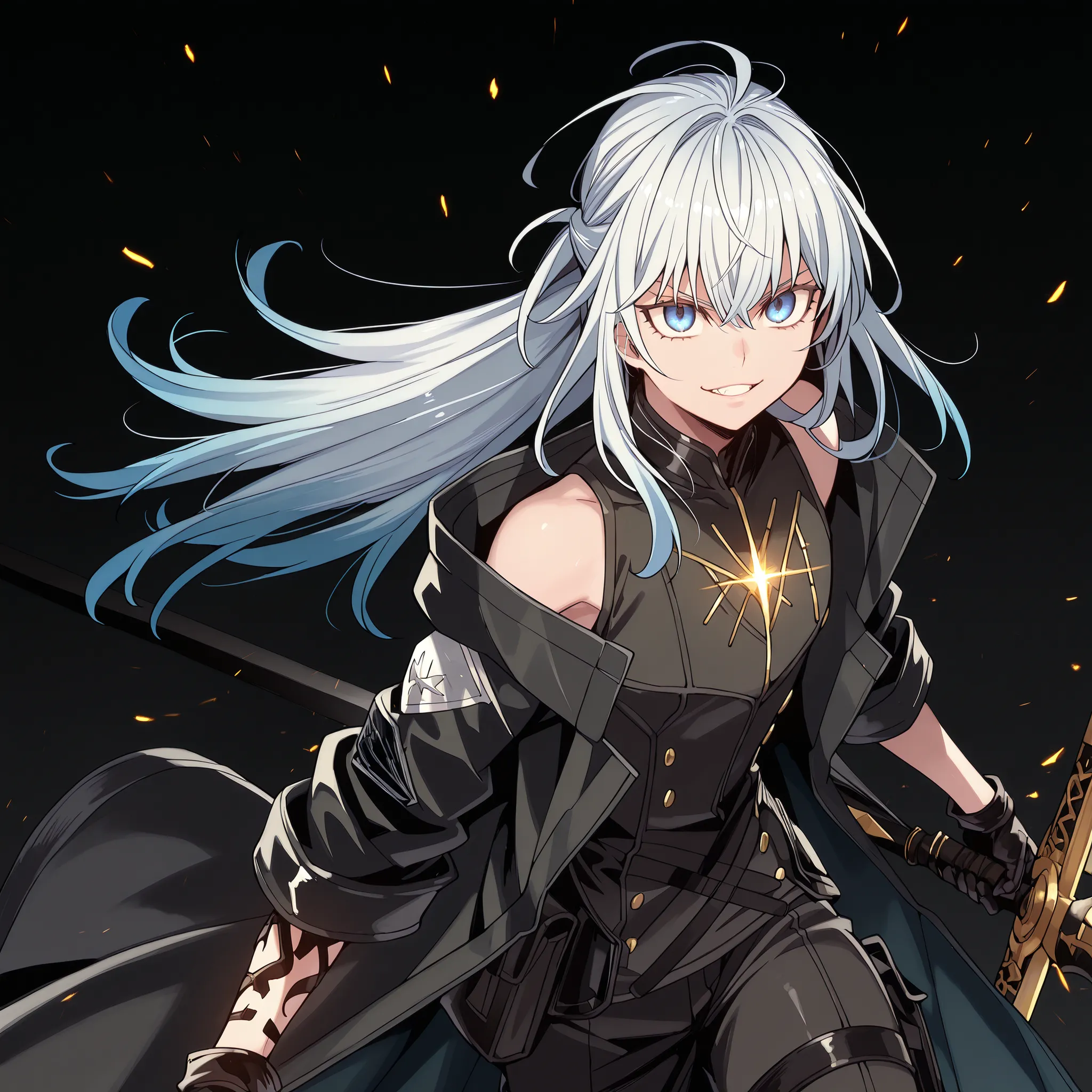 alone, 1 boy, and short, small character, short character, Character 1.50 meters tall, and short, young character, character with male body of Vanitas from "Vanitas no Carte", male character;
sparkling white hair, the character's hairstyle must match that...