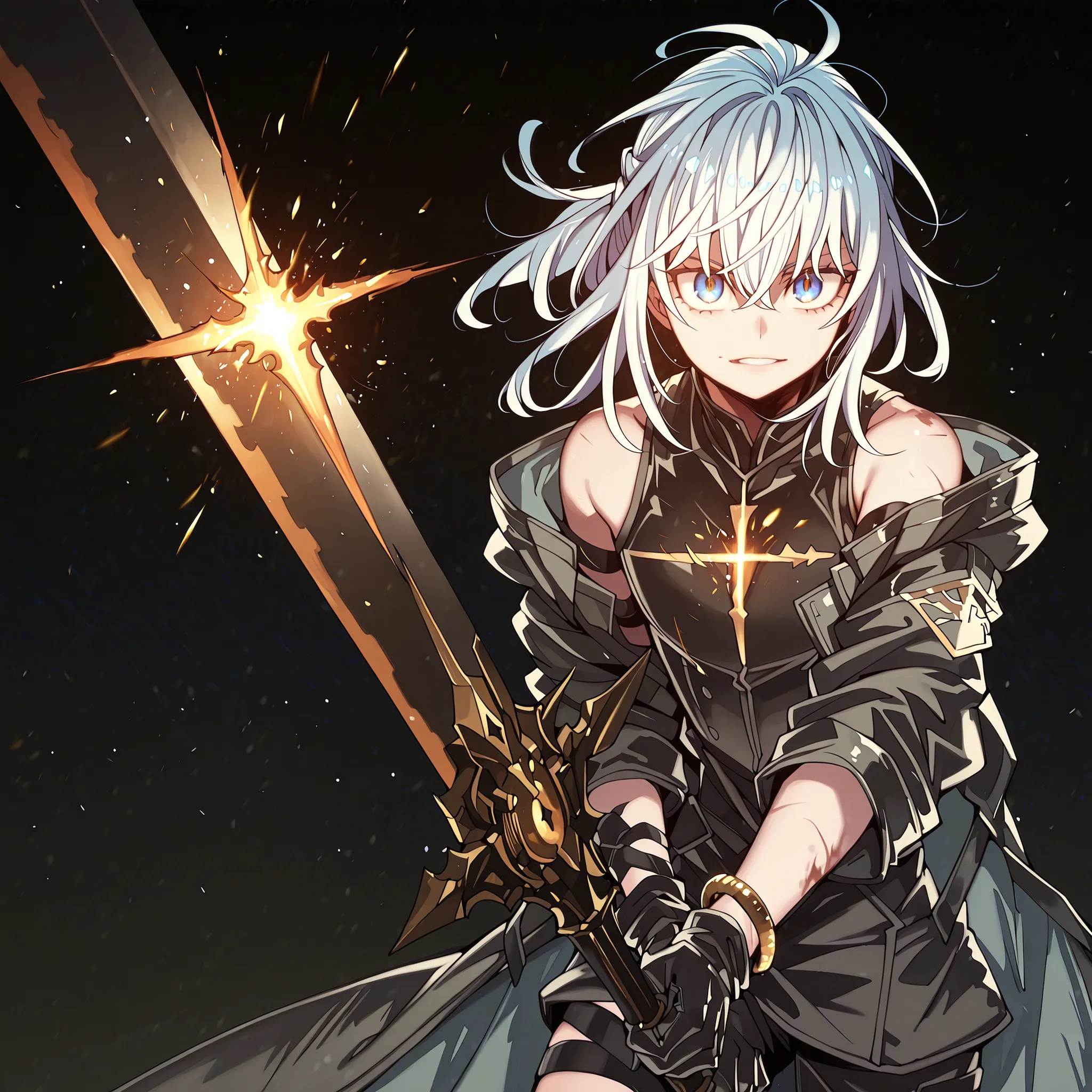 sozinho, 1 menino, e curto, pequeno personagem, personagem curto, personagem 1.50 metros de altura, e curto, personagem jovem, male character;

shiny white hair, o penteado do personagem deve corresponder ao de Reed The Flame Shadow de "arknights", franja ...