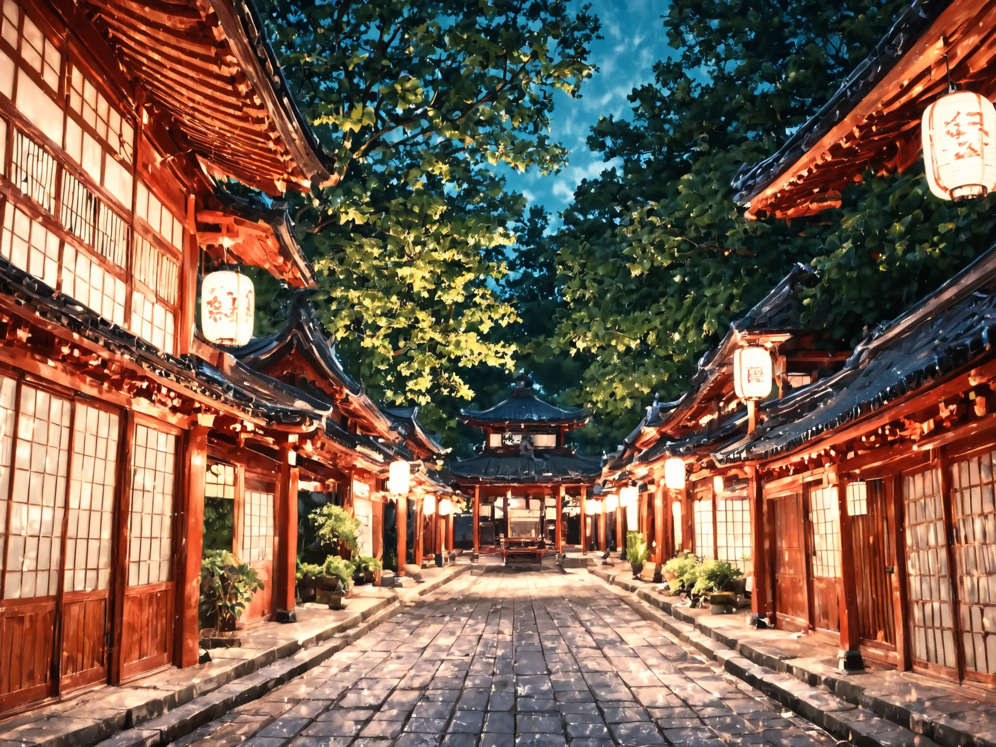 幻想的な , エーテル的な設定, 雄大な孔雀が優雅に立っています鮮やかな色の植物に囲まれた. 孔雀の印象的な羽鮮やかなブルーときらめく緑のタペストリーです, 。濃い茶色とゴールドの象徴的な目のような模様で飾られ. 長い, 優雅な尻尾が, 魔法のような穏やかな雰囲気を作り出しています. その場面は温かな, 夢のような輝き, 、複雑にねじれた木の枝から光が差し込みます, 環境全体に柔らかな色合いを放ちます. 孔雀の周り, 明るいマゼンタとピンクの花の房が咲き乱れ, 魅惑的な森の雰囲気に豊かさを加えます. 画像の...