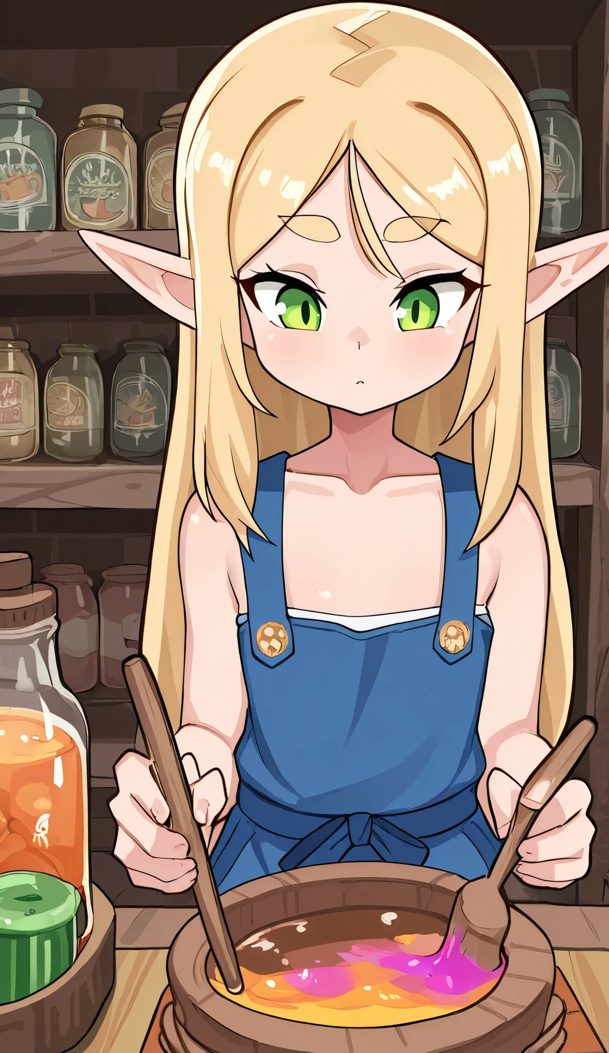 elf Mini shop, shop rpg style, potions armas rpg, armaduras etc