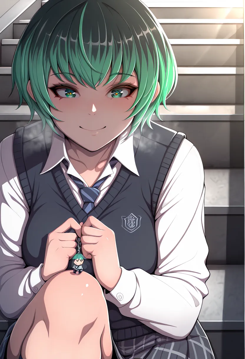buta-style, (zucchini-style:1.2), (ruberule-style:1.4), ((anatomical correct)), ((Cinematic, unreal engine, eye-catching, ambient occlusion, UHD, masterpiece)), ((perfect lighting, soft shadow)), perfect body, perfect eyes, perfect fingers, gasping, heavy ...