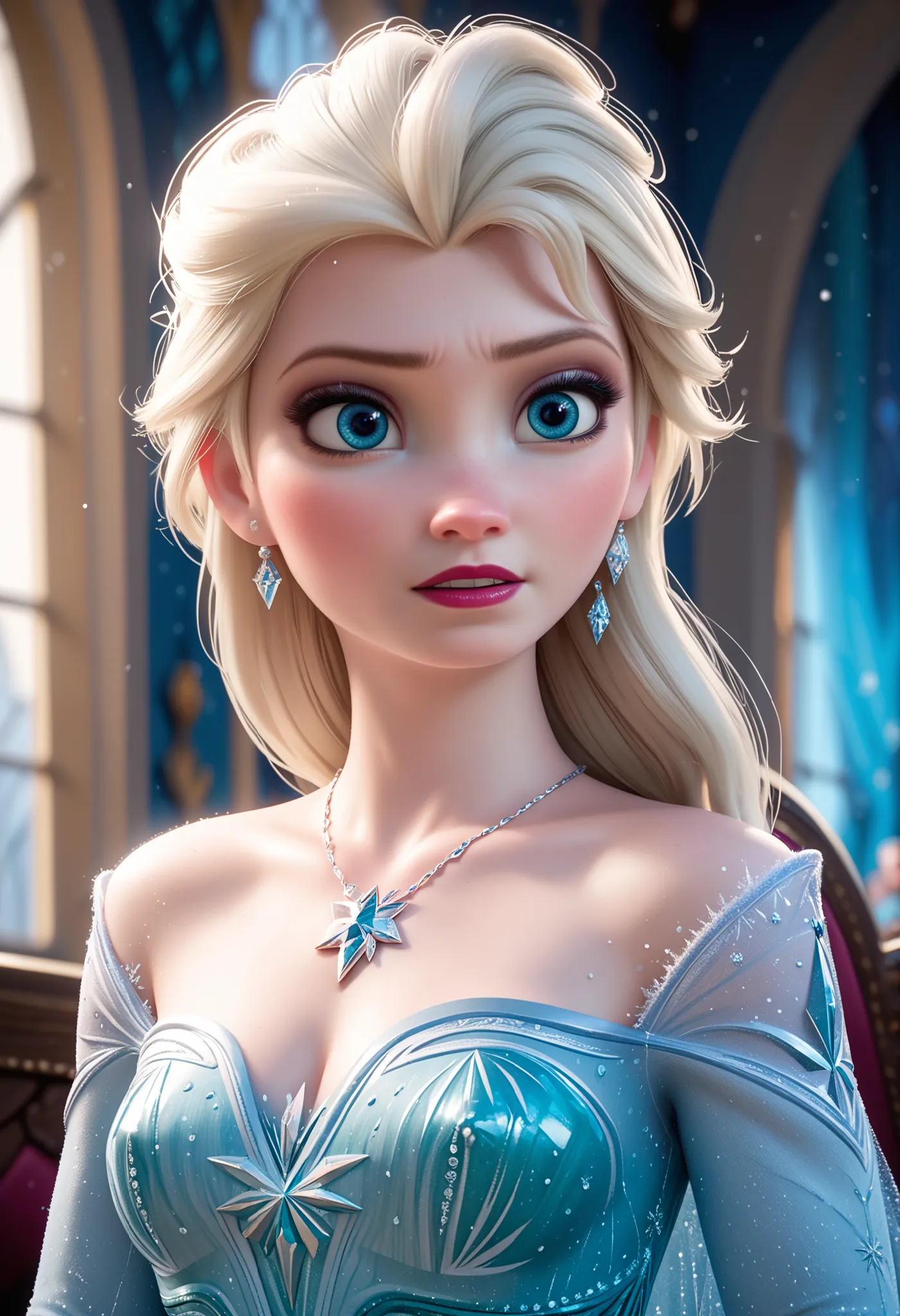 Frozen's Elsa Nude