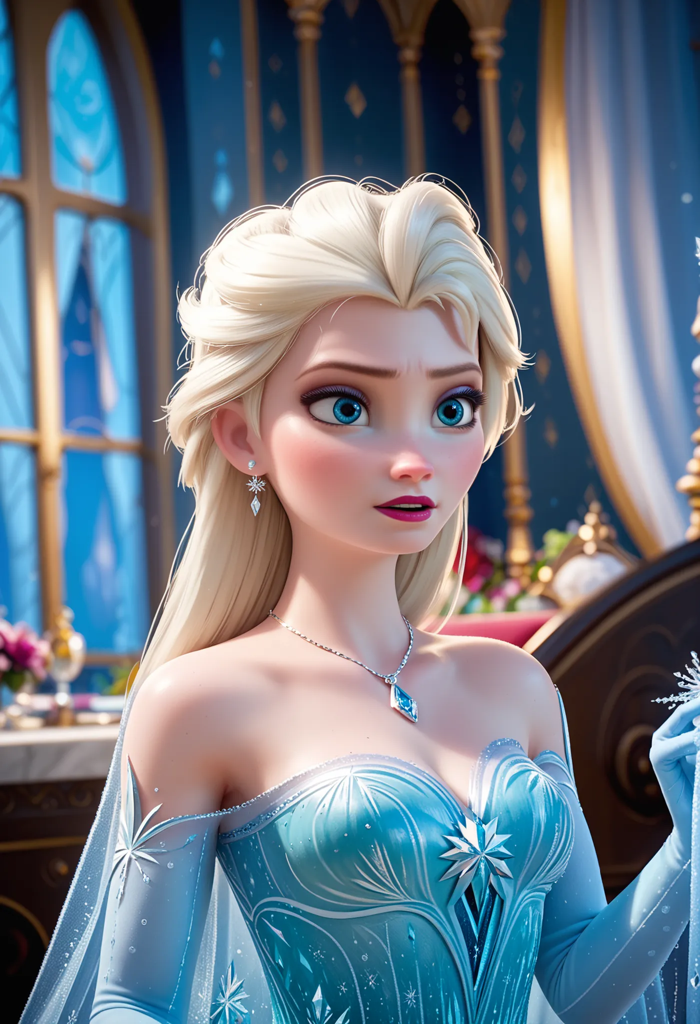 Frozen's Elsa Nude