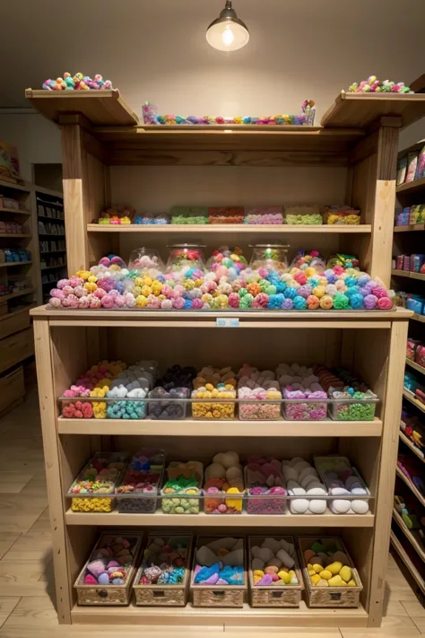 A candy store in a dream world. 