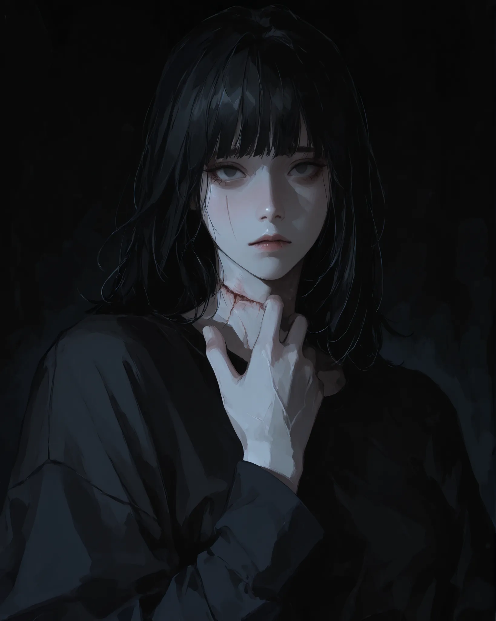 score_9 , score_8_up , score_7_up , source_anime, masterpiece, better quality, amazing quality, hyperdetailed, newest , is very aesthetic, highly detailed image, detailed eyes, high detail eyes, Semi-realism art, Semi-realism art style, Mature, 1 Woman, Fe...