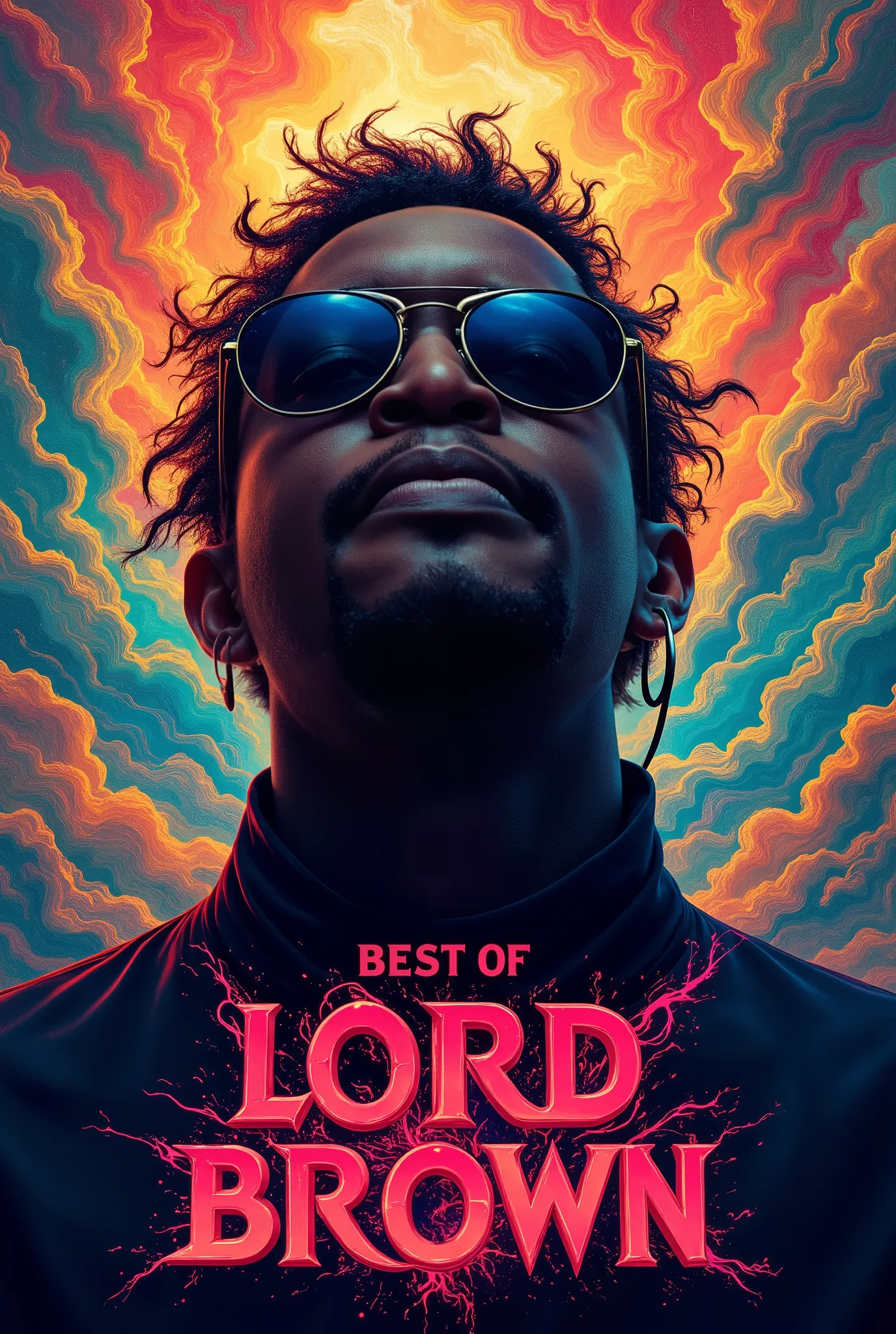 Music cover photo with the tittle Best of LORDBROWN