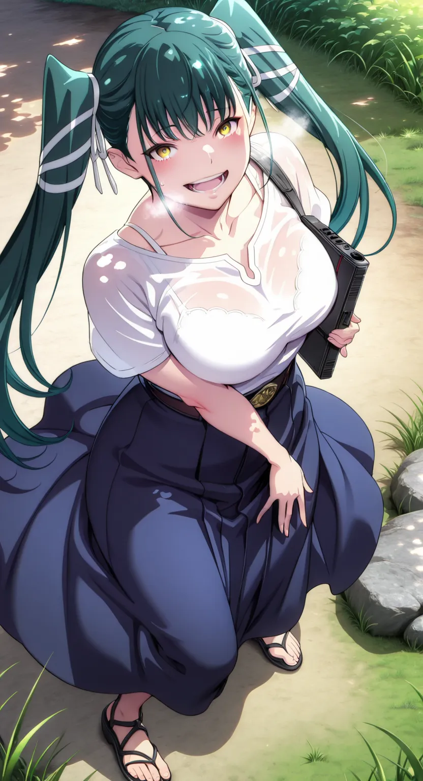 Buta-style, (nanao \(mahaya\)-style:1.2), (ruberule-style:1.4), ((anatomical correct)), ((Cinematic, unreal engine, eye-catching, ambient occlusion, UHD, masterpiece)), ((dappled sunlight, soft shadow)), perfect body, perfect eyes, perfect fingers, gasping...