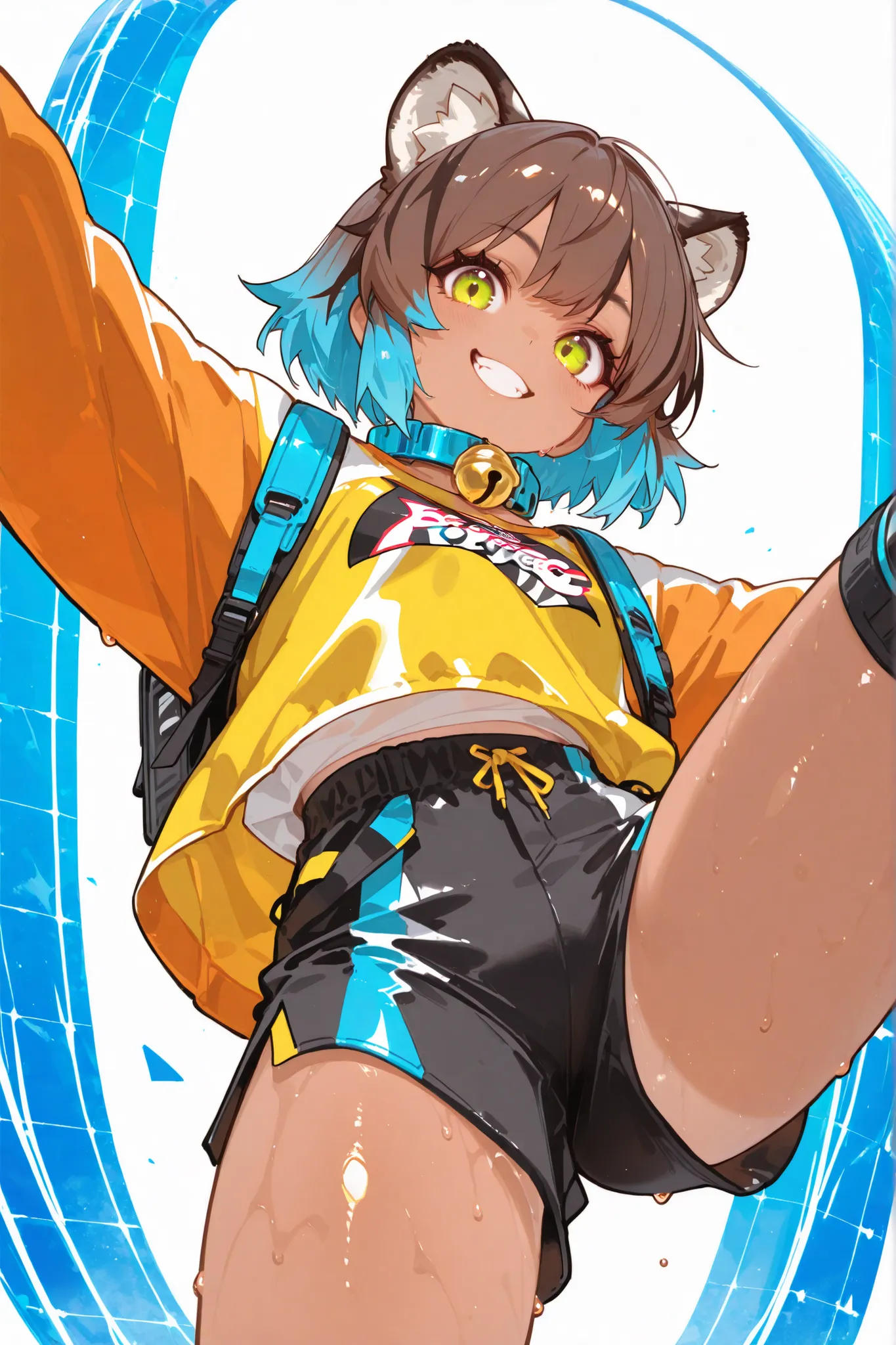 8K、masterpiece , top quality , Good quality , Newest , high resolution , 非常にhigh resolution ,
BREAK
detail background , Here and there , Absolutely eye catching , Illustration , CG , break perfect configuration ,
BREAK
Eye reflection , eyelash , break 1...