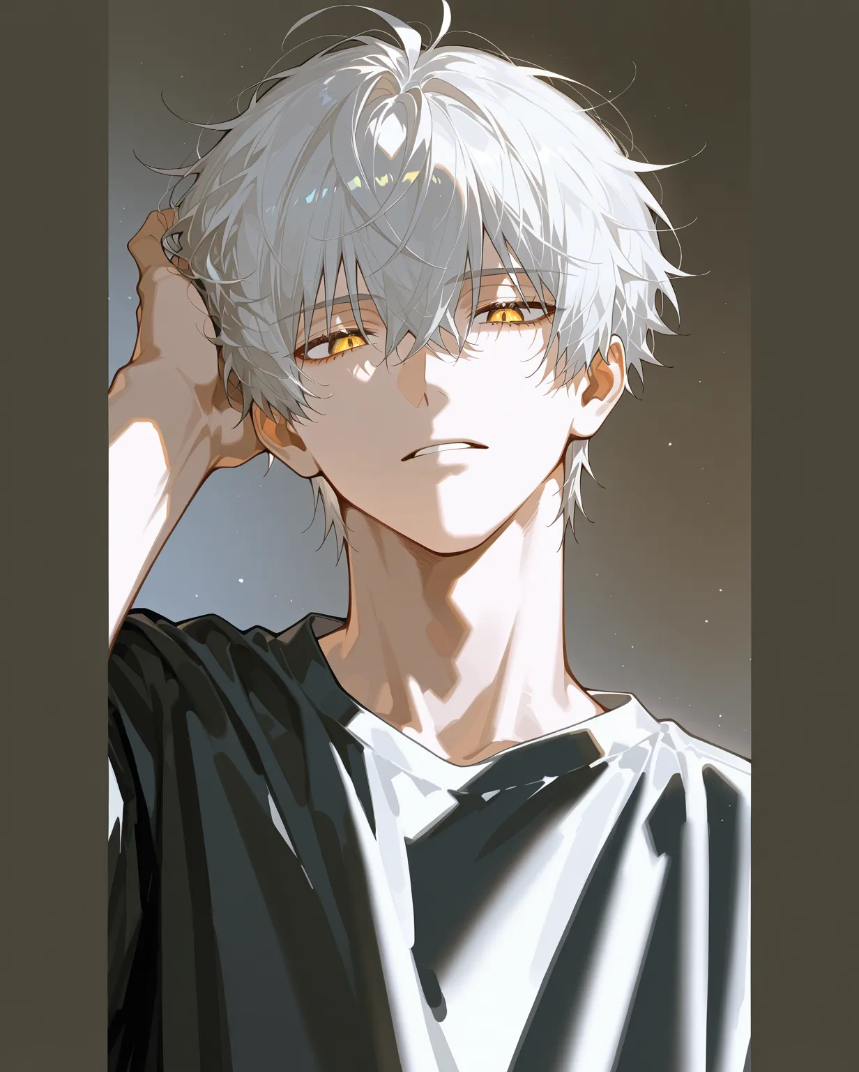Homme beau
