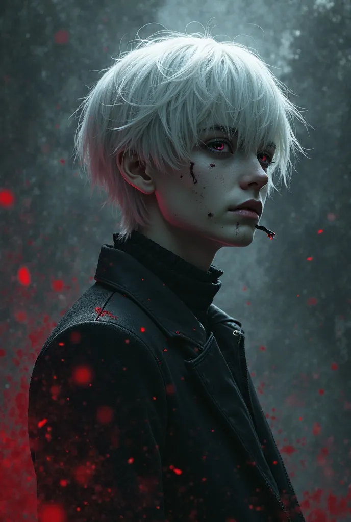 To have I want a thumbnail for my YouTube channel that is striking and that goes viral, The video is about a guide to the character Kaneki in Dead by Daylight