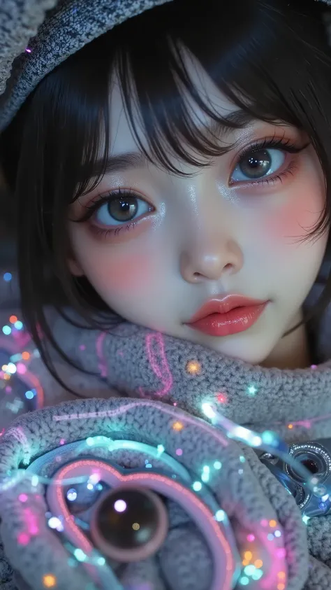High Quality, 4K, Super Detailed , Photorealistic, Physical Light Rendering, Professional Grade , Vibrant Colors, Depth of Field Blurred, [A very young girl], a pretty and delicate face with a lovely sweet smile, beautiful doll-like face, wearing Nike bran...