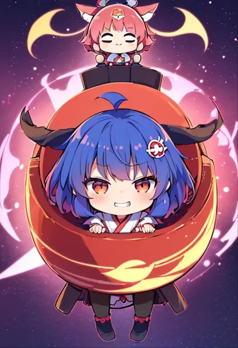 Megumin, petite anime girl, cute chubby cheeks, wide eyes, innocent expression, sitting on the ground, holding staff, surrounded by explosion effects, dynamic pose, fiery background, detailed fantasy landscape, digital art, intricate details, vibrant colors, cinematic lighting, photorealistic, 8K, HDR, masterpiece, nude, 