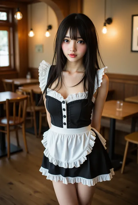score_9,score_8_ up,score_7_ up, ultra detail, absolute resolution, 32K,masterpiece, top quality , Super High Definition, cowboy shot, beautiful Japanese girl, (slender Japanese women: 1.1), pretty face, skinny girls, Thin Waist, Black hair, semi-long hair...