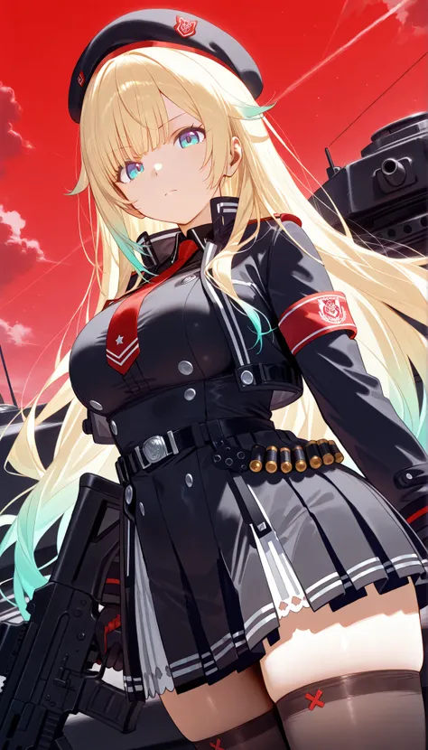 masterpiece, score_9, score_8_up, score_7_up, anime, pinup, Supreme Masterpiece, perfect eyes, perfect face, Best Quality, high resolution, aizawa ema, 1girl, virtual youtuber, blonde hair, aqua hair, gradient hair, long hair, very long hair, blunt bangs, ...