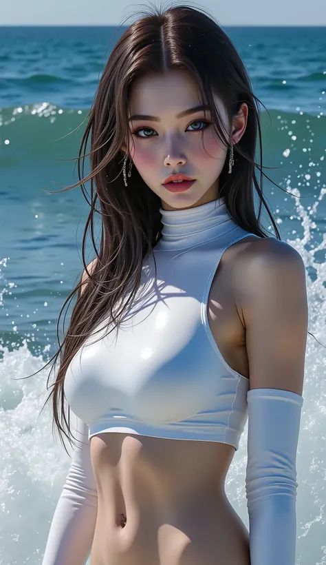 A (1 girl: 1.3)24-years-old、with perfect figure Full body shot, ((Ultra-realistic最high quality、 8K、 The ultra -The high-definition))、(photorealistic: 1.75)、(Realistic: 1.75 )、(tmasterpiece)、((absurdres))、 ((sharp focus))、((perfect figure))、((Very detailed ...