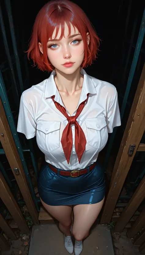 score_9, score_8_up, score_7_up, summer park, detailed eyes, (full body shot:1.2), 8k, (skinny body:1.2), curvy, seductive pose, (looking at viewer, 16k vector photography, young , beautiful eyes, realistic lighting, detailed outfit, realistic facial featu...