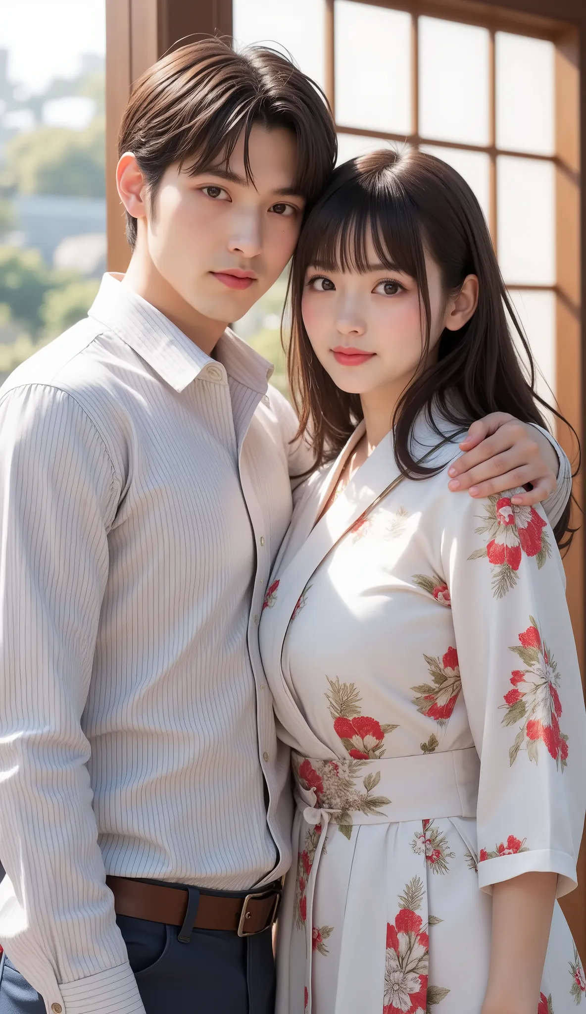 The best couple, The best couple of a Japanese handsome actor and a Japanese beautiful busty actress