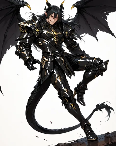 score_9, score_8_up, score_7_up, absurdres, 128K Ultra High Resolution, (masterpiece, best quality: 1. 5), high definition, highres, 8K wallpaper, CG, (((Anime))), (1 male), solo, lean body, (masculine), (floating in the air), weredragon, japanese anime st...