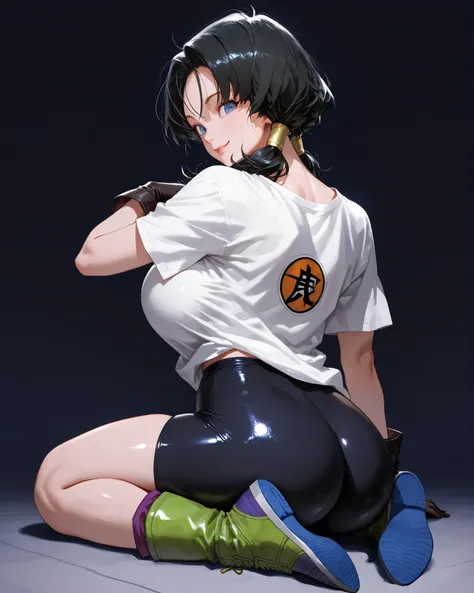 closeup, Sluisap, eyes、usnr、GBF_style、748cmstyle、32K、Semi-realistic、 super detailed description 、Artwork、Original Works、 detailed color、 detailed eyes、 detailed lips 、 The Greatest Masterpiece、Professional work、Big Breasts、 sexy、 Dragon ball z  character, ...