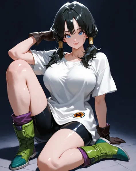 closeup, Sluisap, eyes、usnr、GBF_style、748cmstyle、32K、Semi-realistic、 super detailed description 、Artwork、Original Works、 detailed color、 detailed eyes、 detailed lips 、 The Greatest Masterpiece、Professional work、Big Breasts、 sexy、 Dragon ball z  character, ...